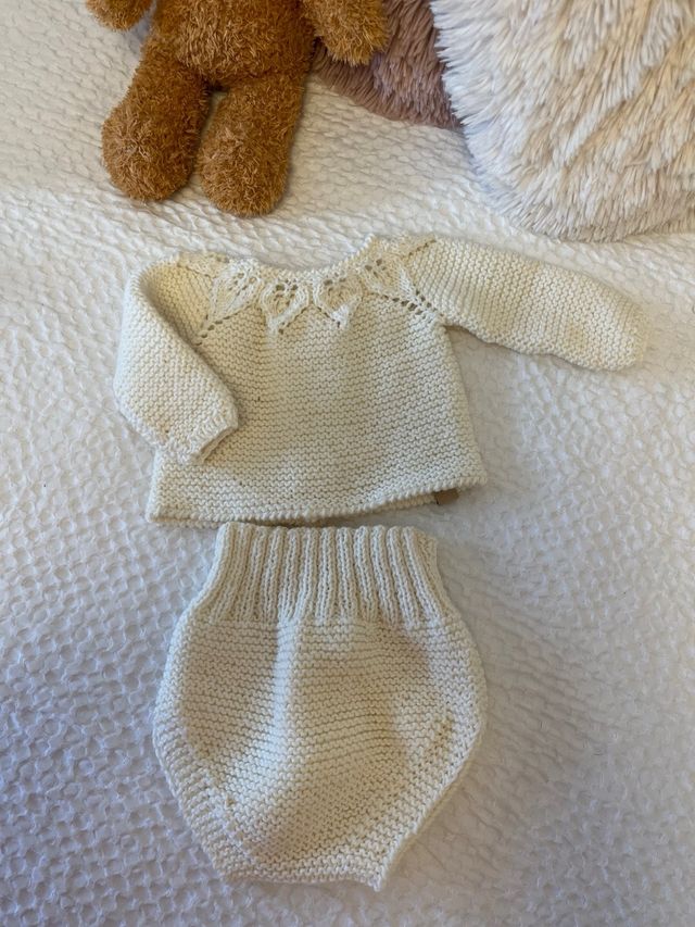 Conjunto Ropa Bebé Tejido