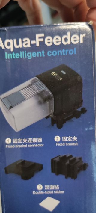 Dispensador automático comida peces Aqua-Feeder