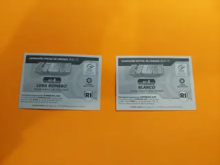 2 Cromos Rookie Impact LaLiga 2021-22