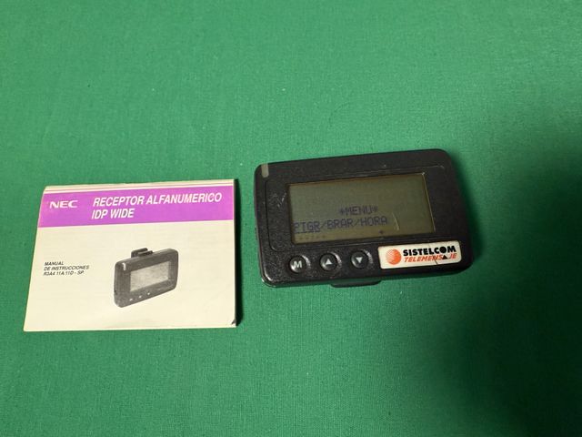 Buscapersonas NEC Receptor Alfanumérico IDP WIDE