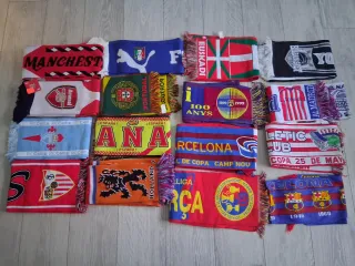 Lote Bufandas Fútbol Varias Selecciones