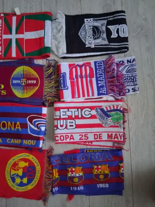 Lote Bufandas Fútbol Varias Selecciones