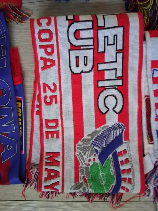 Lote Bufandas Fútbol Varias Selecciones