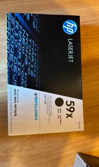 2 Cartucho HP 59X CF259X Negro