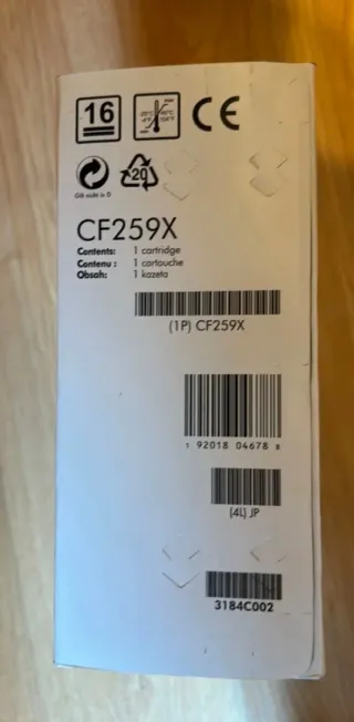 2 Cartucho HP 59X CF259X Negro