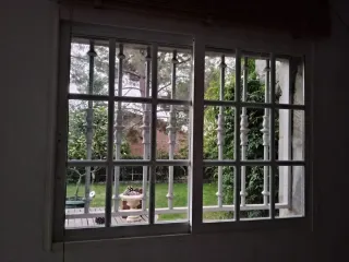 Hojas de ventana con cuarterones (2 unidades)