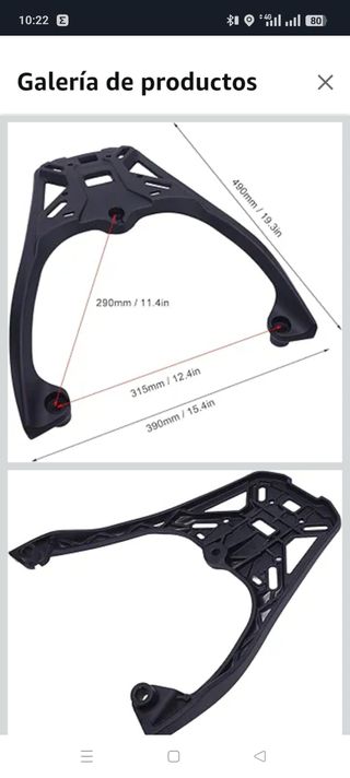 Portaequipajes SYM JET SL Negro