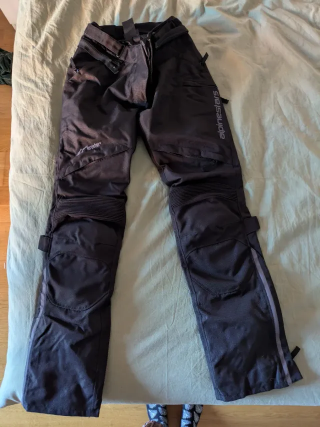 Pantalón de moto mujer Alpinestars negro
