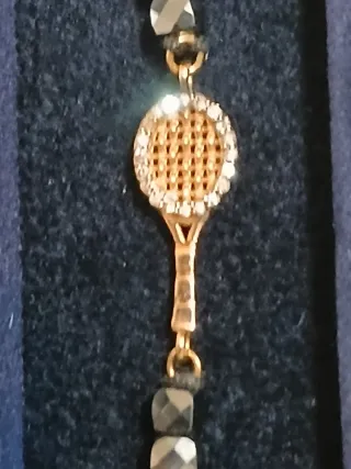 Bracciale Oro Rosa 18k Ematite