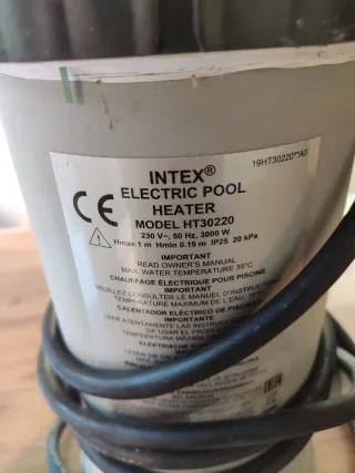 Calentador Intex Krystal Clear Pool