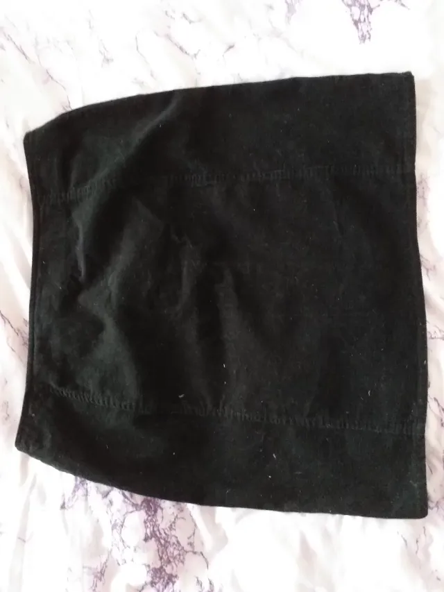 Falda pana negra Promod Talla L