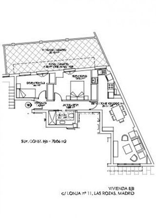 Piso en venta en Casco Antiguo en Rozas de Madrid (Las)