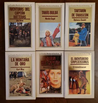 Las Grandes Novelas de Aventuras. 100 libros.
