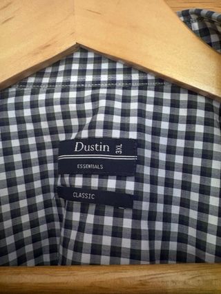 Camisa cuadros Vichy verde hombre