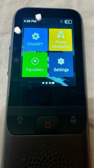 Traductor Electrónico Portátil