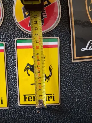 Set adesivi auto Ferrari, Abarth, Lamborghini