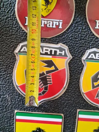 Set adesivi auto Ferrari, Abarth, Lamborghini