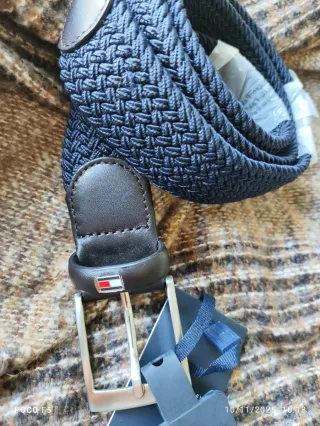 Cinturón elástico Tommy Hilfiger azul