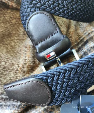 Cinturón elástico Tommy Hilfiger azul