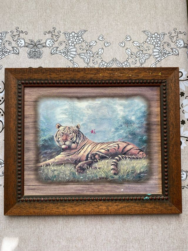 Cuadro Tigre 30x30