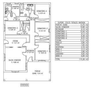 Chalet en venta en Peña de las Águilas en Elche