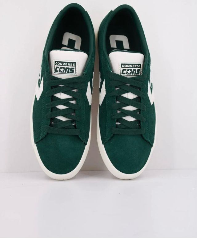 Zapatillas Converse Verdes y Blancas