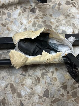 Barras portaequipaje y soporte bici