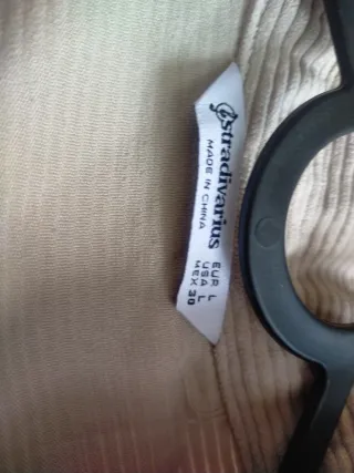 Camisa pana mujer beige