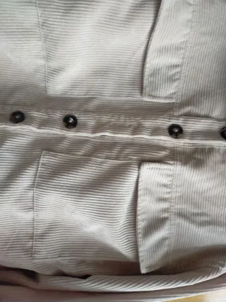 Camisa pana mujer beige