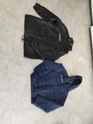 Giacca nera Legea e Giacca blu Givova