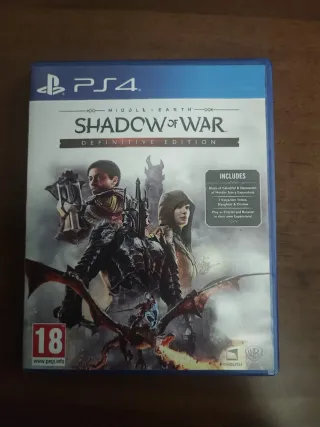 Shadow of War Definitive Edition PS4
