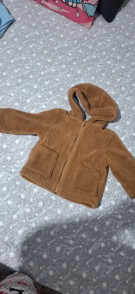 Chaquetón unisex marrón