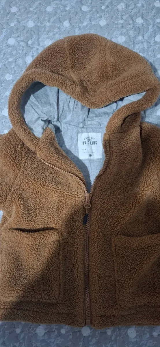 Chaquetón unisex marrón