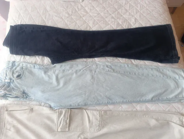 4 Pantalones Niña Talla 12