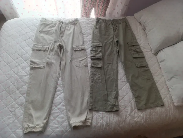 4 Pantalones Niña Talla 12