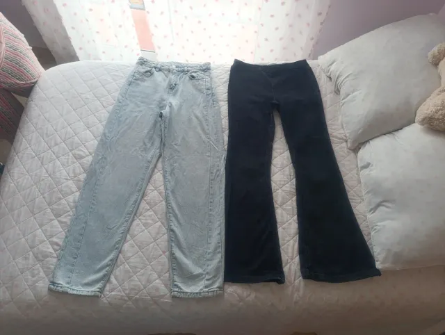 4 Pantalones Niña Talla 12