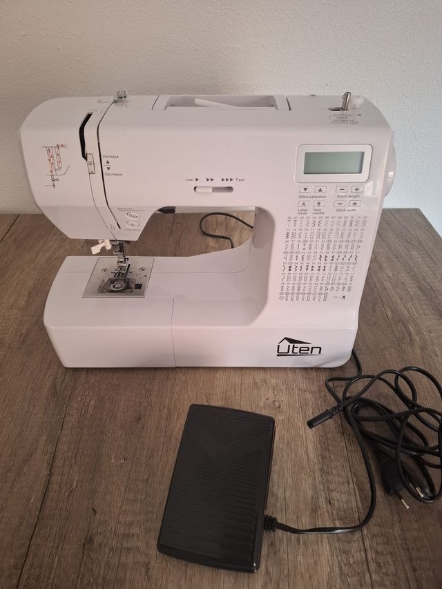 Máquina de Coser Uten Computarizada Portátil
