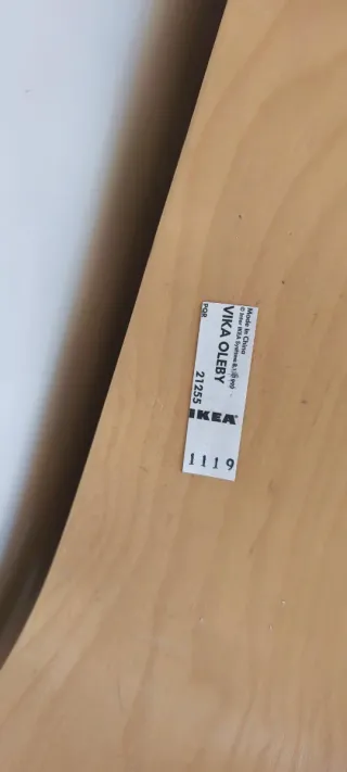 Patas de madera para tablero IKEA