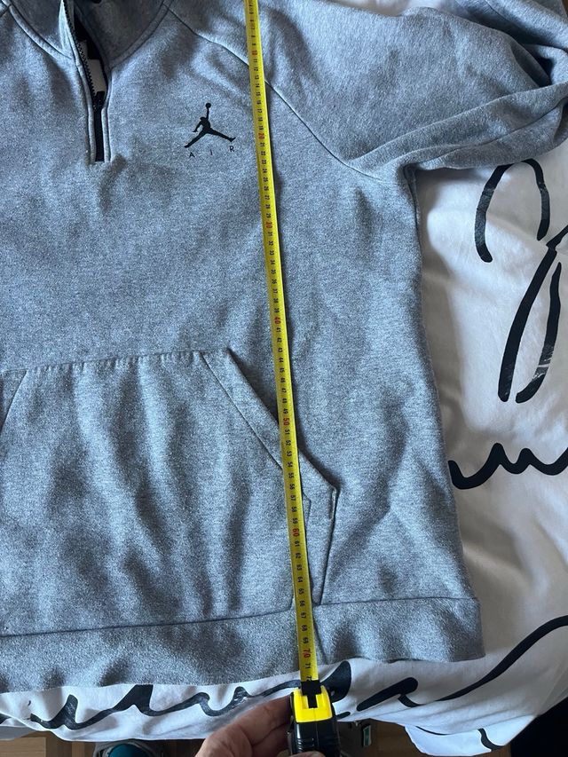 Sudadera Jordan Media Cremallera Gris XL