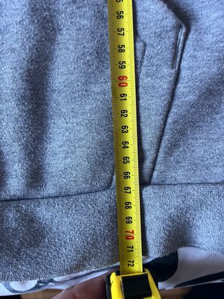 Sudadera Jordan Media Cremallera Gris XL