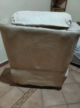 Butaca reclinable beige