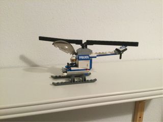 Lego Helicóptero Policía con Piloto