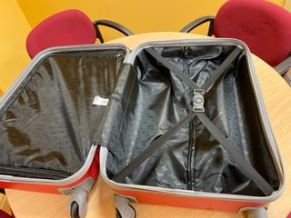 Maleta Misako Roja Rígida