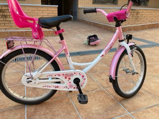 Bicicleta Niña Rosa Flores