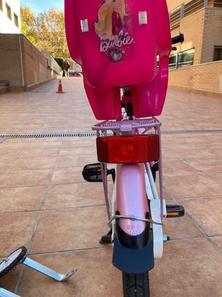Bicicleta Niña Rosa Flores