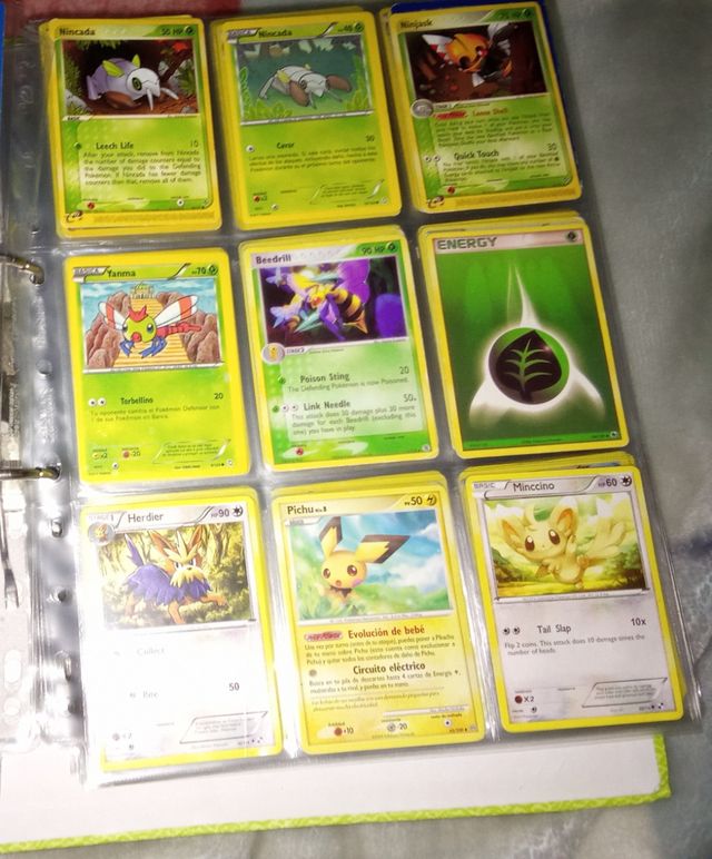 Lote Cartas Pokémon