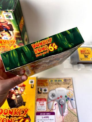 Donkey Kong 64 NTSC-J Caja Grande