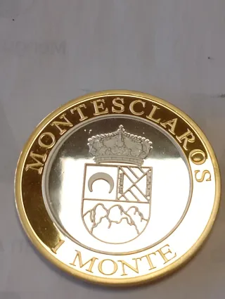 Lote 2 Monedas 1 Monte Montesclaros