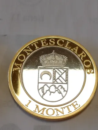 Lote 2 Monedas 1 Monte Montesclaros