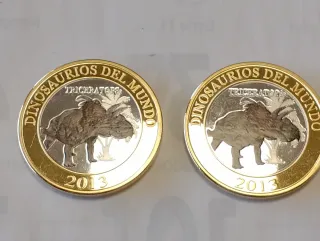 Lote 2 Monedas 1 Monte Montesclaros